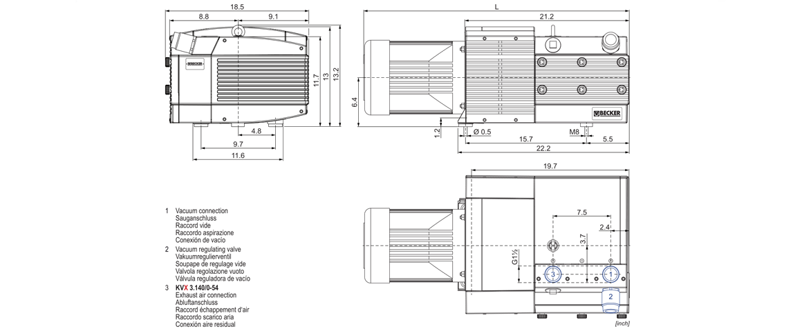 KVX 3.140真空泵